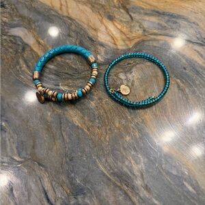 Turquoise Alex and Ani Set
